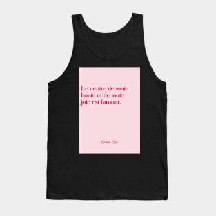Quotes about love - Hermann Hesse Tank Top